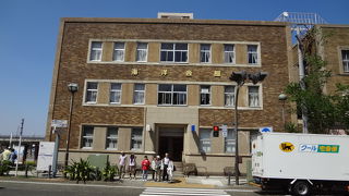 大桟橋のすぐ近く