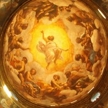 コッレッジョの「キリストの昇天」