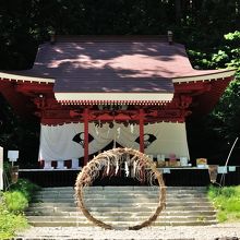 この時は厄除の輪くぐりがありました