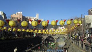 夜のライトアップが綺麗☆