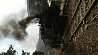 製鉄所でかつて活躍した蒸気機関車に、乗れます!!