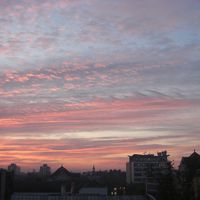 夕焼けキレイでした