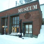 Narvik市街中心にある博物館