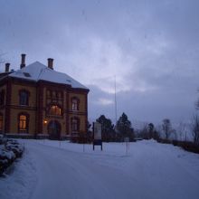 ここからNarvikの港湾も見えます。