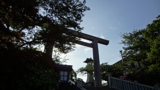 とても広い境内でした