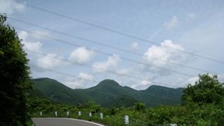 眺めの良い峠道