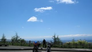 十勝平野を一望