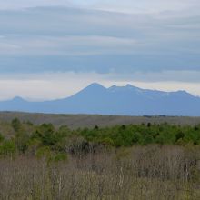 阿寒富士と雌阿寒岳