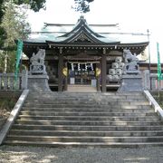 古い神社です。