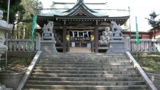 古い神社です。