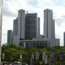 駅から見た景色