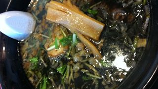いかすみラーメンを求めて
