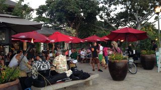 夕日を感じながら