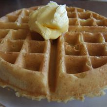 レギュラーワッフル。絶品。