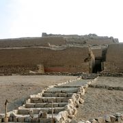 インカの遺跡には珍しい土造り