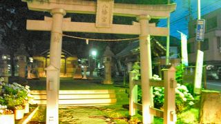 真田昌幸が上田城鎮護の目的で 本海野（東御市）から移築したと伝えられている神社です。