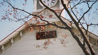 雪の時計台はきれいでした