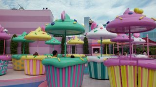 まわるカップケーキ