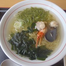 磯ラーメン￥８００