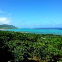 テラス席からの風景　眺望抜群です。