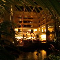 この写真の奥の部分が入口。このアトリウムがステキ！