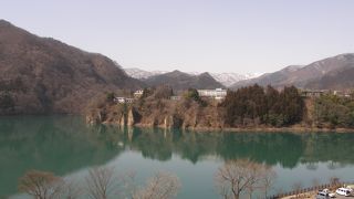 昔の猿ヶ京温泉は水の底。