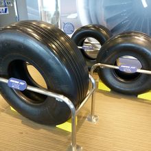 タイヤの実物