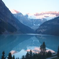 湖面が鏡のよう