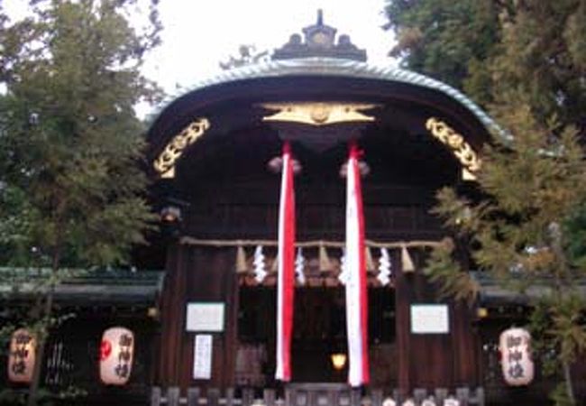 静かな境内です