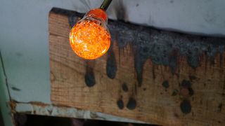 かわいいガラス工芸の小物がたくさんあって　地ビールも楽しめます