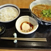 カレーうどん定食８５０円