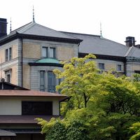 円山公園から見る長楽館