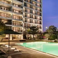 プールもほとんどひとがいません！