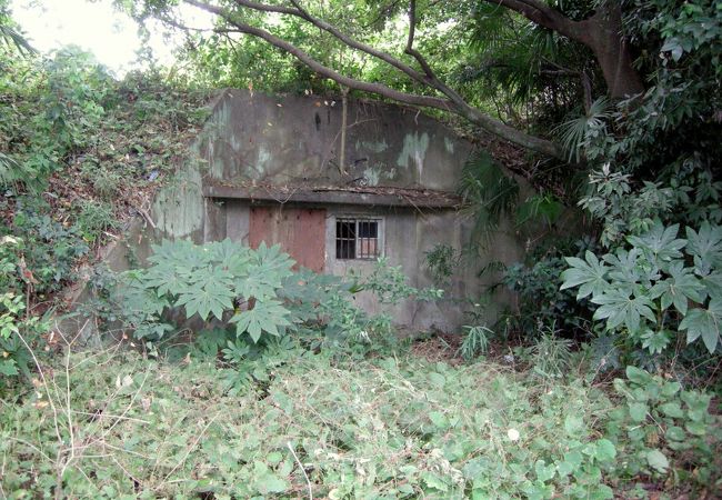 旧日本軍の研究施設を、そのまま保存・活用して資料館にしている