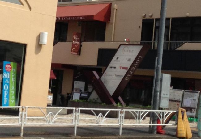 コンパクトなショッピングセンター