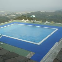 展望プールです