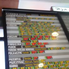 アウシュヴィッツ行きのバス時刻表