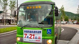 軽井沢観光や草津方面の観光に便利な路線バス