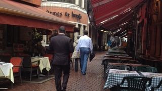 観光客用レストラン街のイメージ