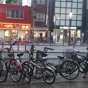 下町情緒が漂う駅