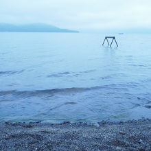 神秘的な屈斜路湖