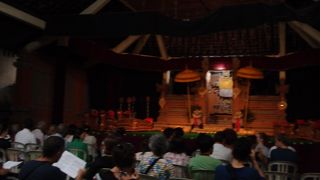 すばらしいガメラン演奏とバリ舞踏