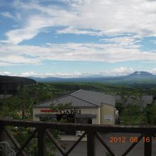 テラスからの眺め