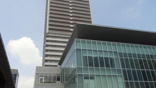 ５年前にできた岐阜駅前の施設