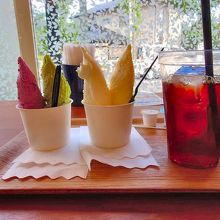 牛乳の濃厚な風味がした