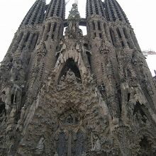 サグラダ・ファミリアと言えばこのシルエット