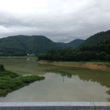 湖上ステージから