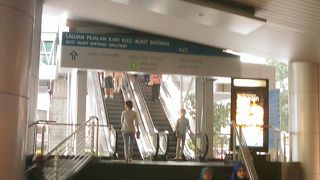 スカイウォークのKＬCC側について