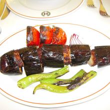 なすの皮が固くて食えなかった