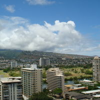 暗くなると夜景が綺麗